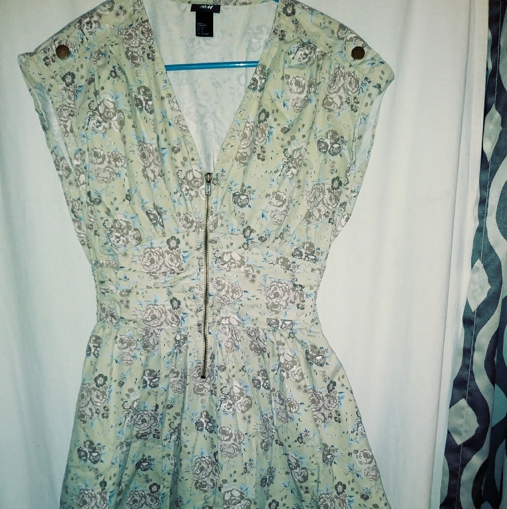 Long flower dress